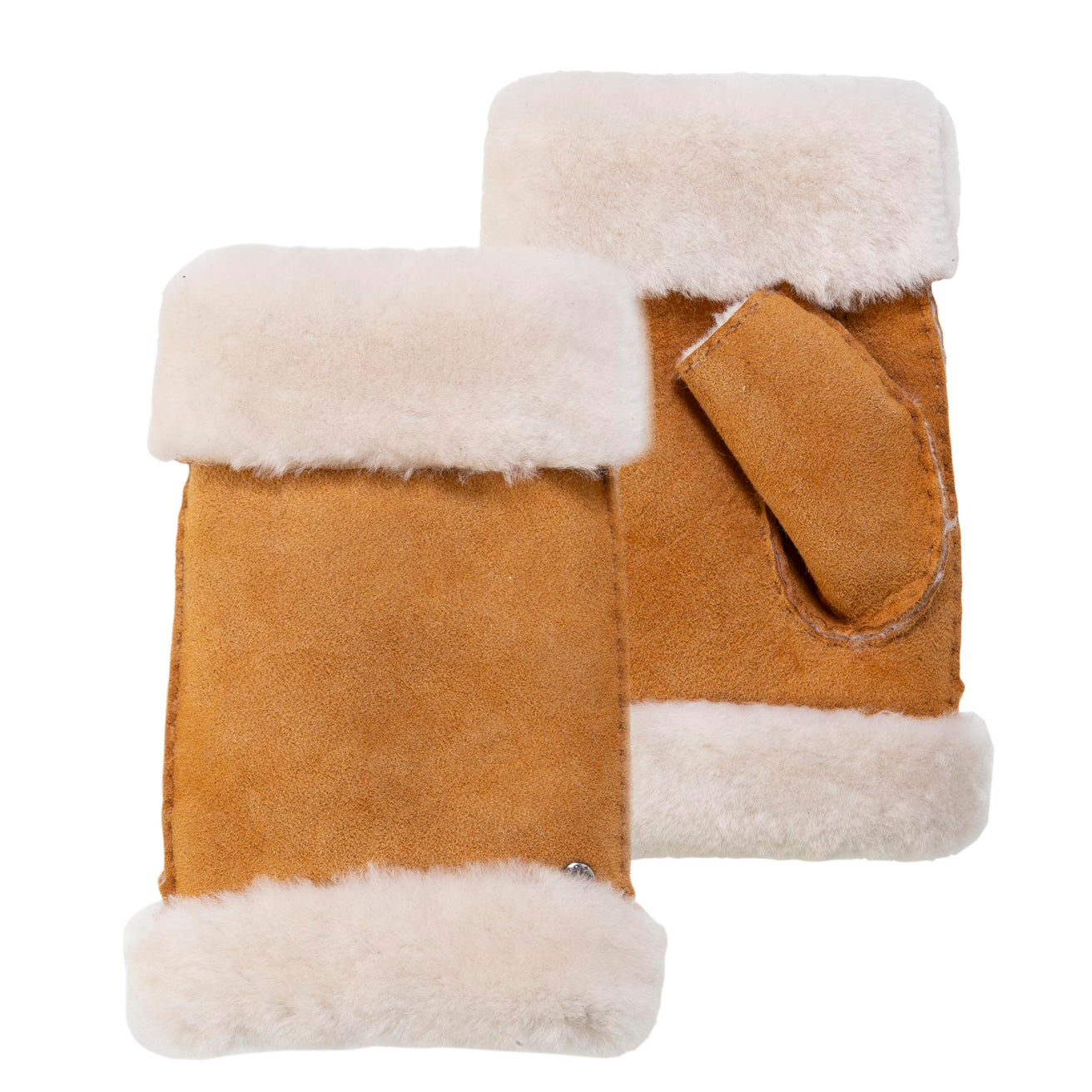 Mitaines Femme cuir chaud Caramel