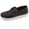 Mocassin Homme bateau Marine marron Isotoner