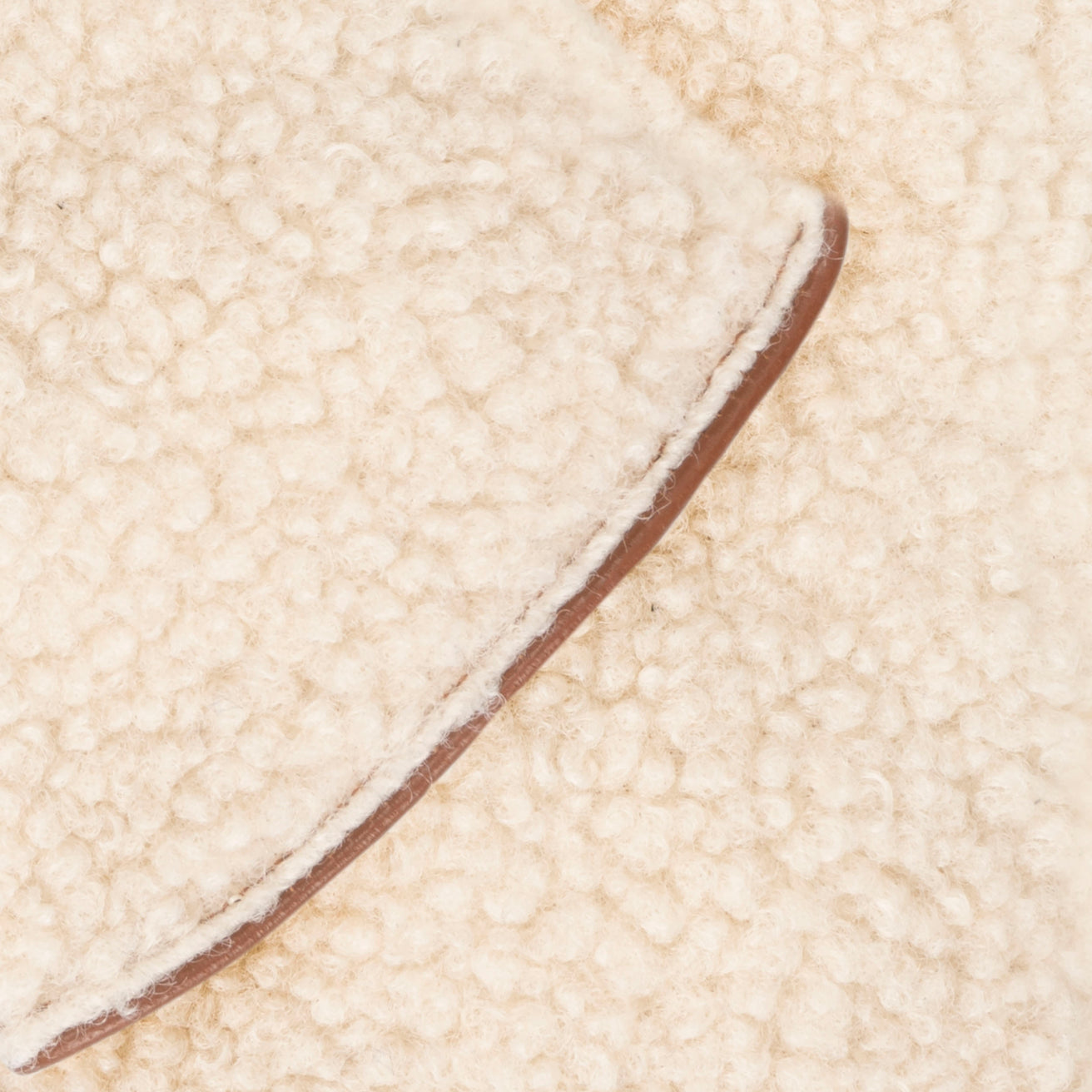 Moufles Femme tactiles Cuir Chaud Cognac