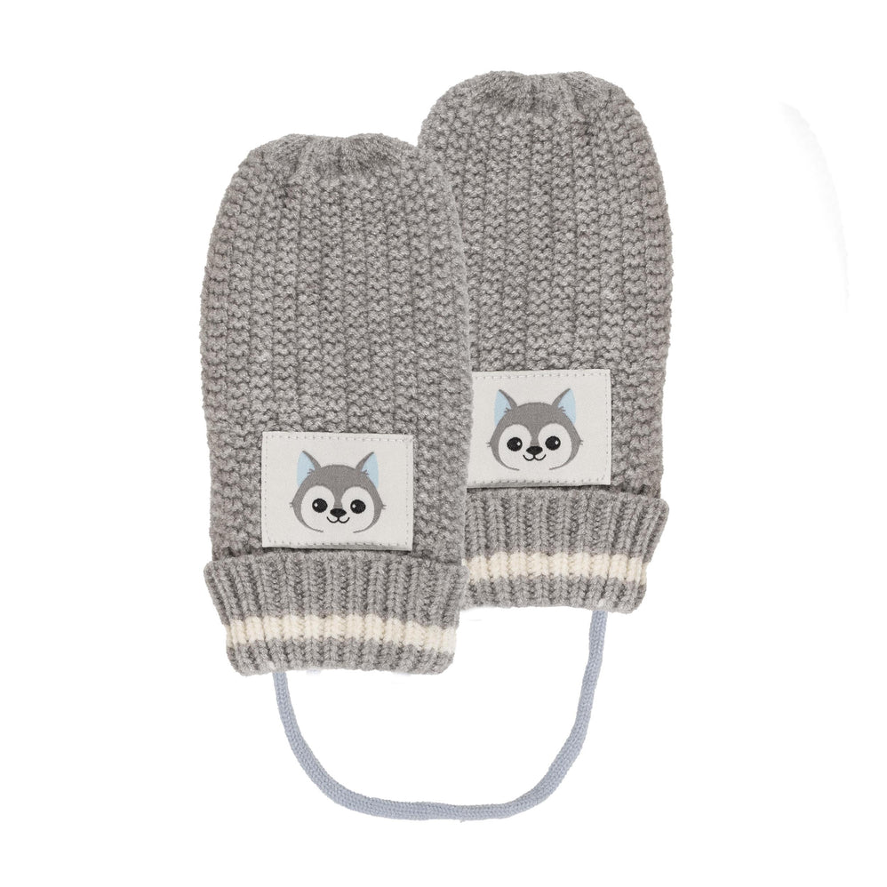 Manoplas malla Niños 2/4 años Gris lobo Soft Touch - Isotoner