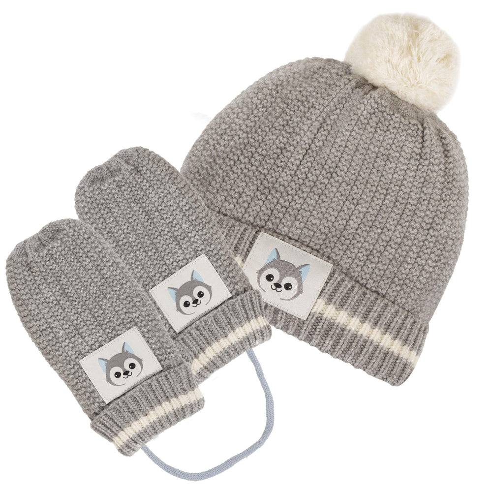Manoplas malla Niños 2/4 años Gris lobo Soft Touch - Isotoner