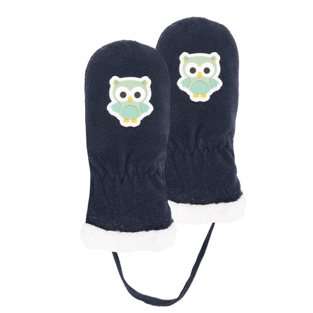 Moufles Enfant 2/4 ans Hibou Marine - Isotoner