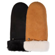 Moufles Femme cuir chaud Caramel
