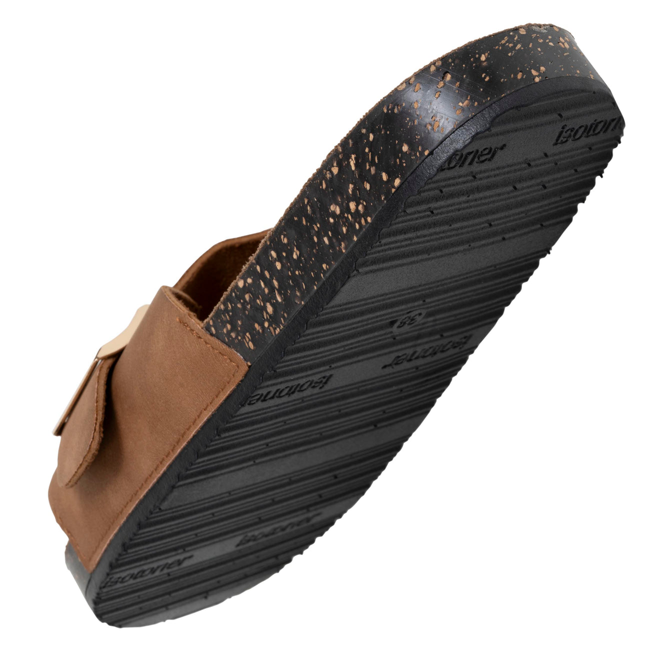 Mules Femme simple bride Camel