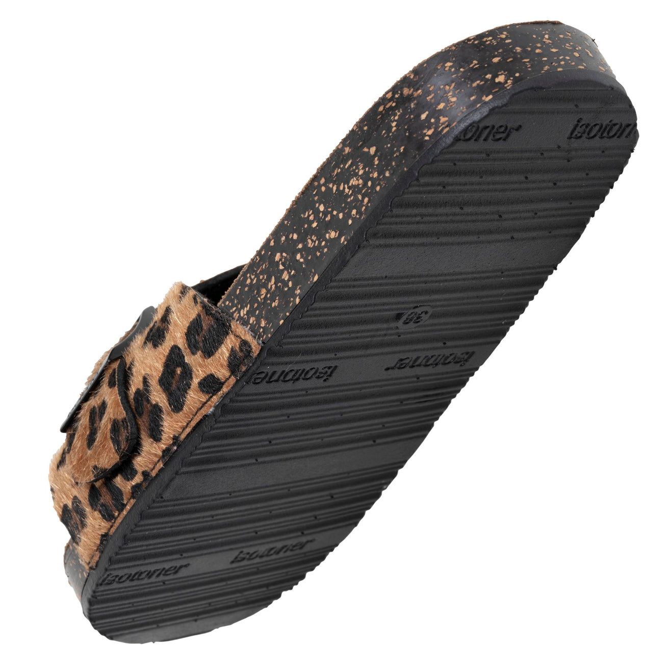 Mules Femme simple bride Léopard