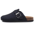 Mules Sabots Enfant confort Marine sûrpiqures