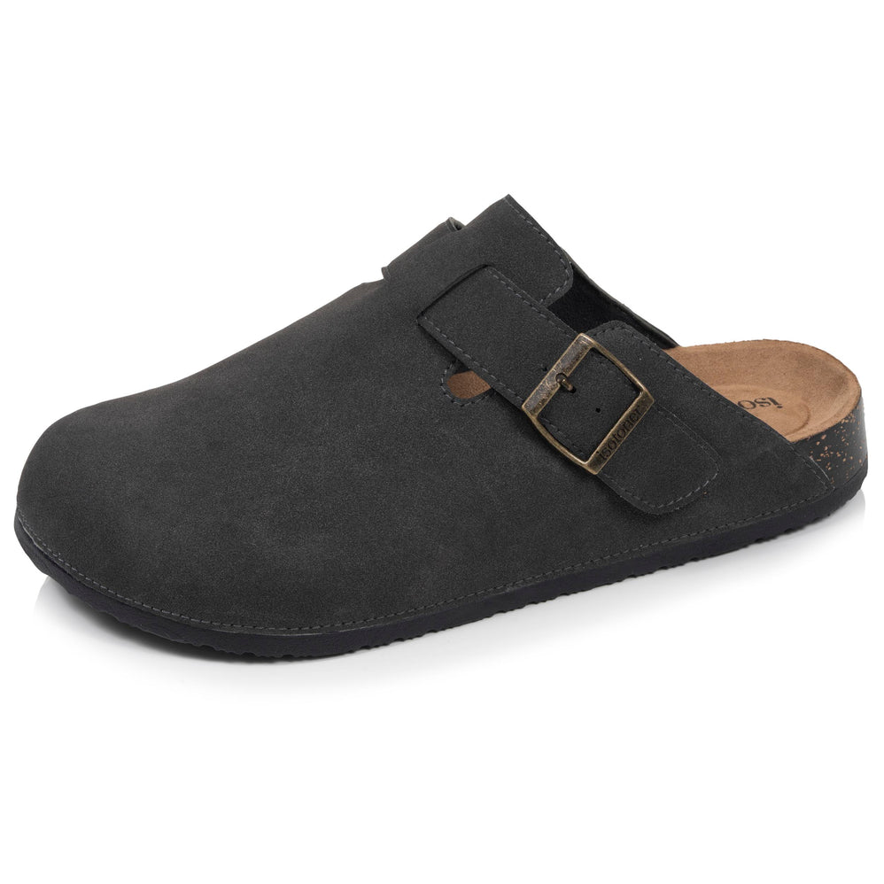 Zuecos mules Hombre Gris - Isotoner