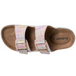 Mules Sandales Femme Double Bride Multicore