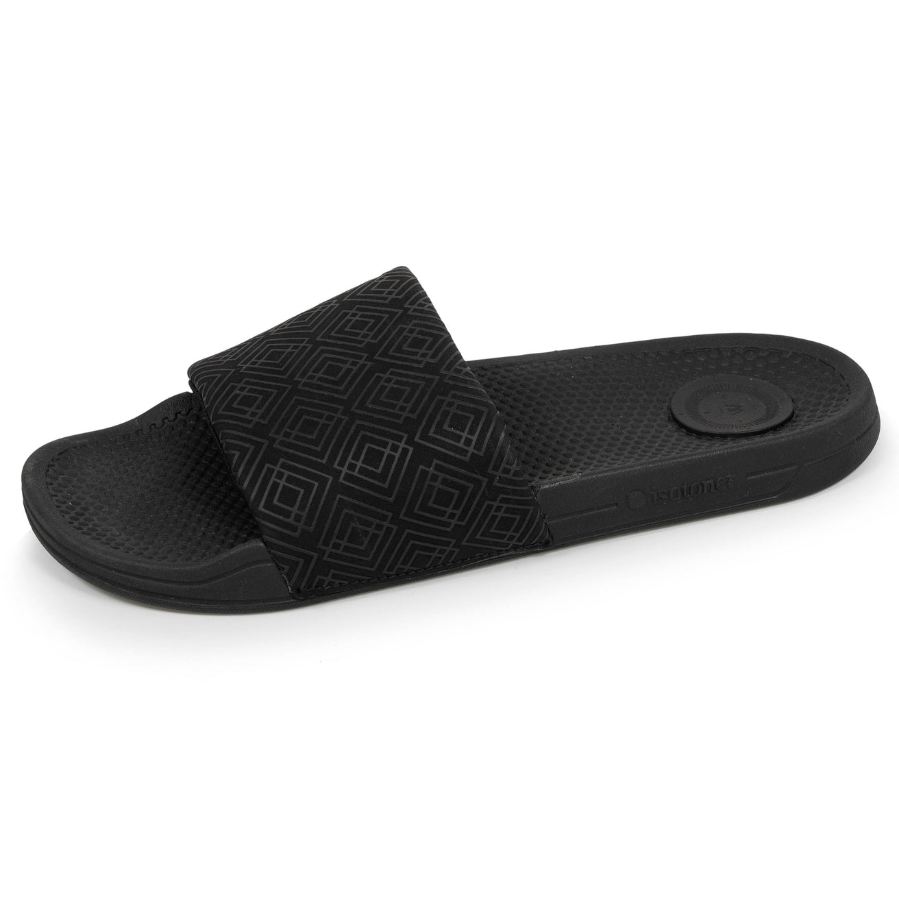 Mules chancletas Hombre EVERYWEAR™ Logo Negro