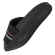 Mules claquettes Homme Noir logo confort
