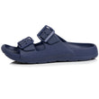 Mules chancletas Hombre ajustables Azul marino