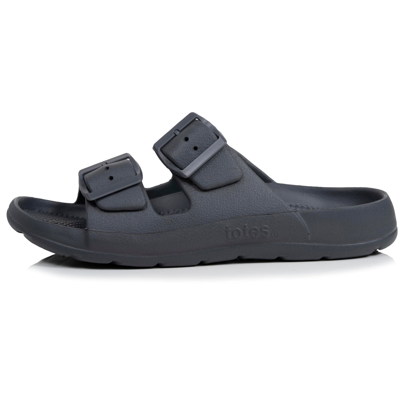 Mules chancletas Hombre ajustables Gris