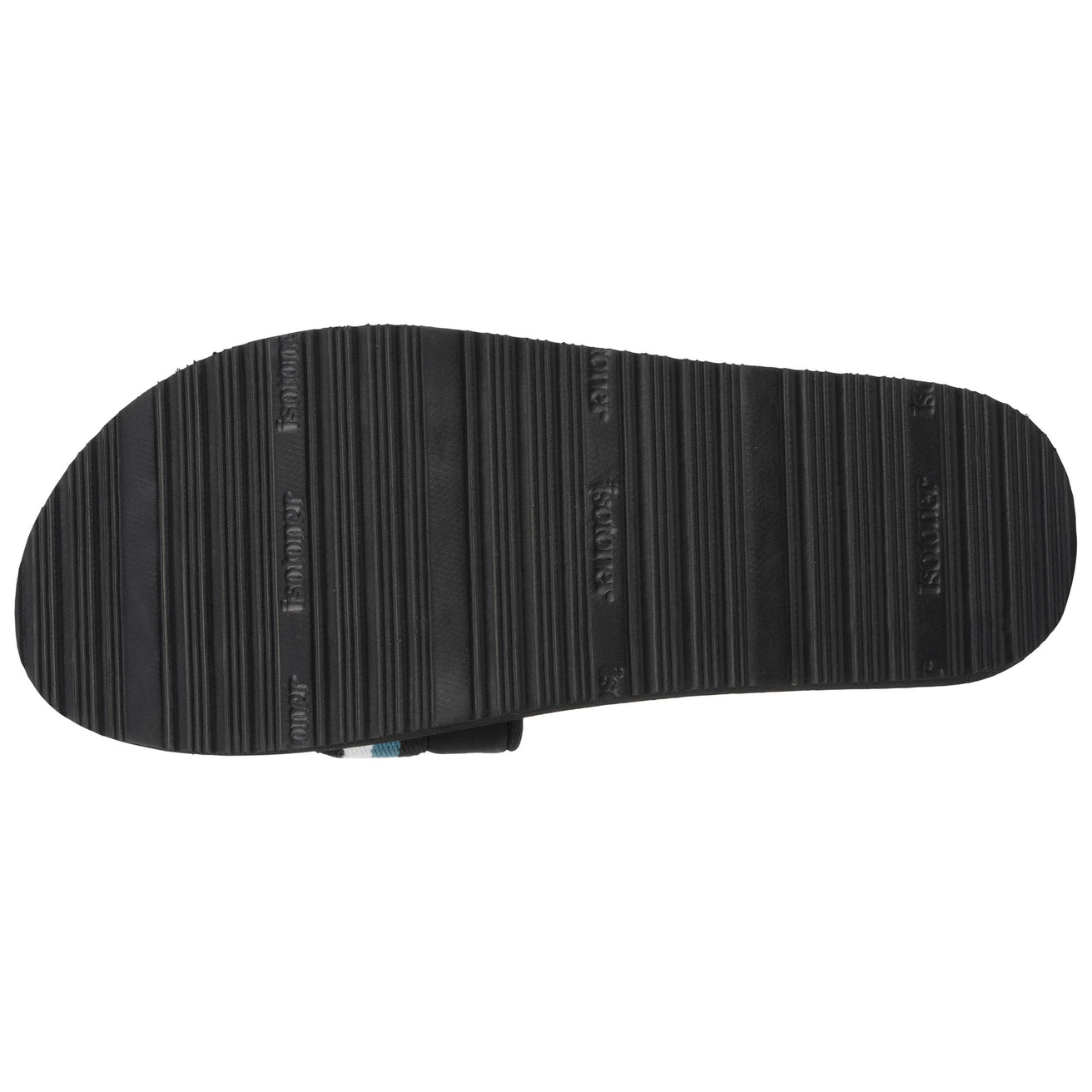 Mules claquettes Homme moulée Noir/Bleu