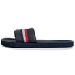 Mules chancletas Hombre moldeadas Azul/Rojo