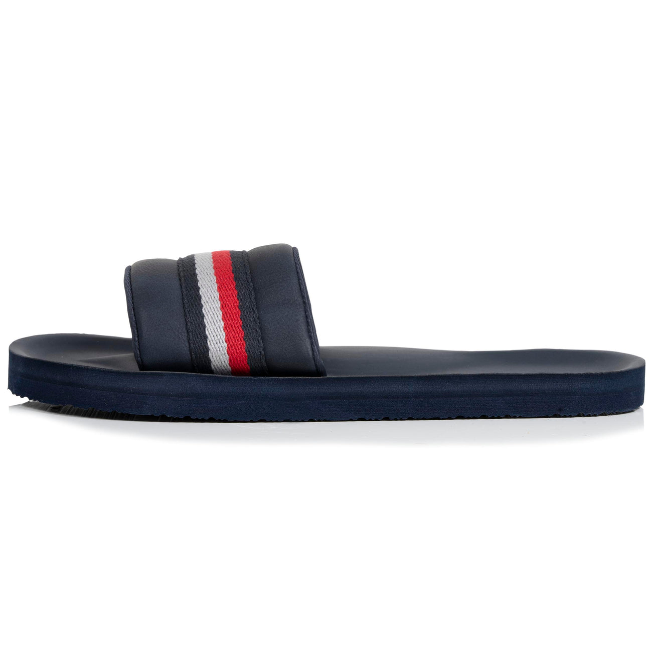 Mules chancletas Hombre moldeadas Azul/Rojo