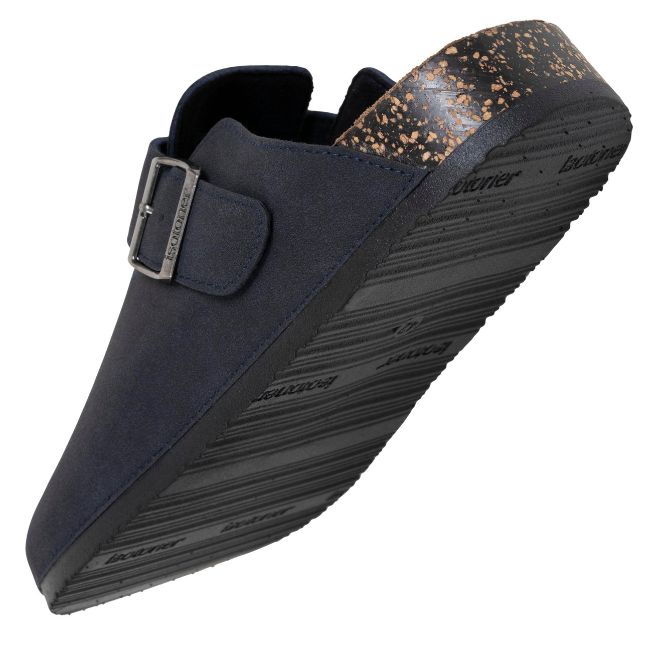 Zuecos mules Hombre Azul marino