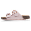Mules sandales Enfant double bride Rose