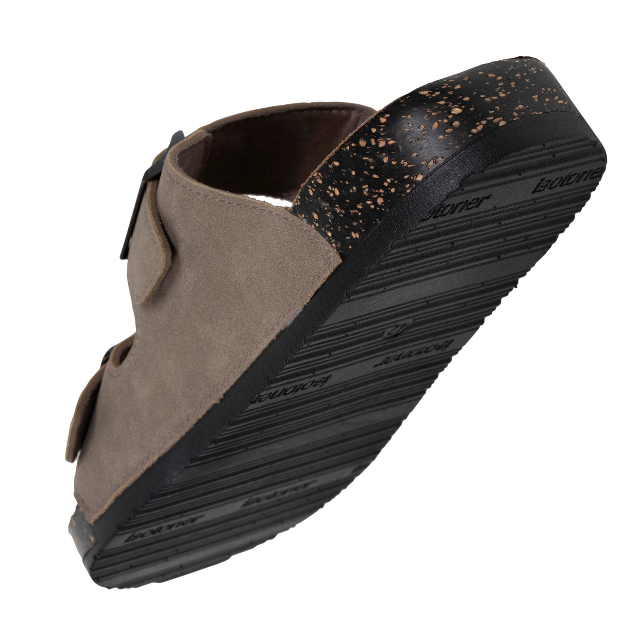 Chinelas Sandalias Hombre doble correa Taupe
