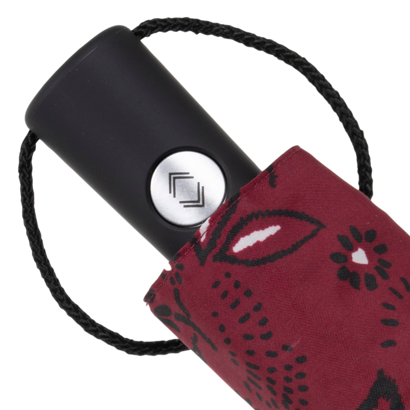Paraguas Auto Bandana Burdeos