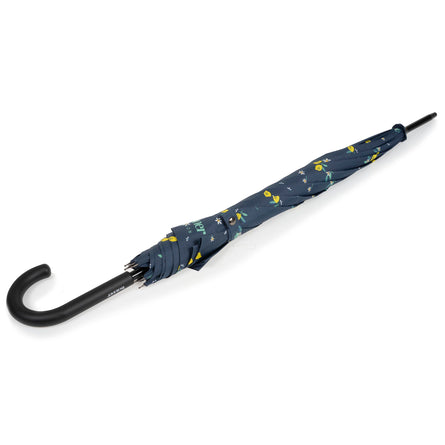 Parapluie Canne Auto Citron Jaune - Isotoner