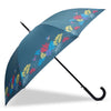 Parapluie Canne Auto Pois contemporain frise exotique Isotoner