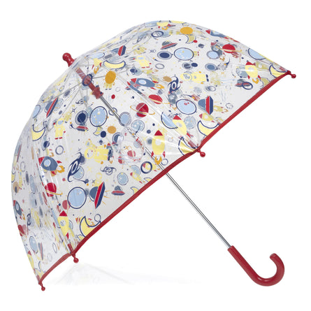 Parapluie Enfant transparent PVC/Cosmonaute - Isotoner