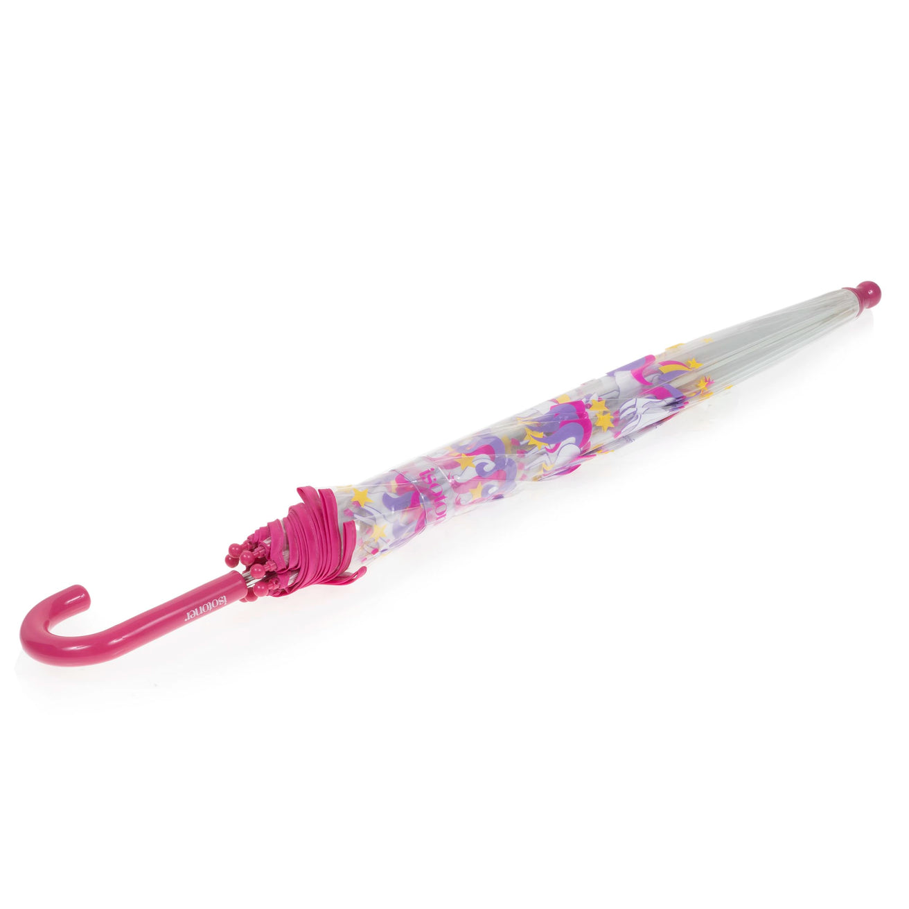 Paraguas Niños transparente PVC/Unicornio estrella
