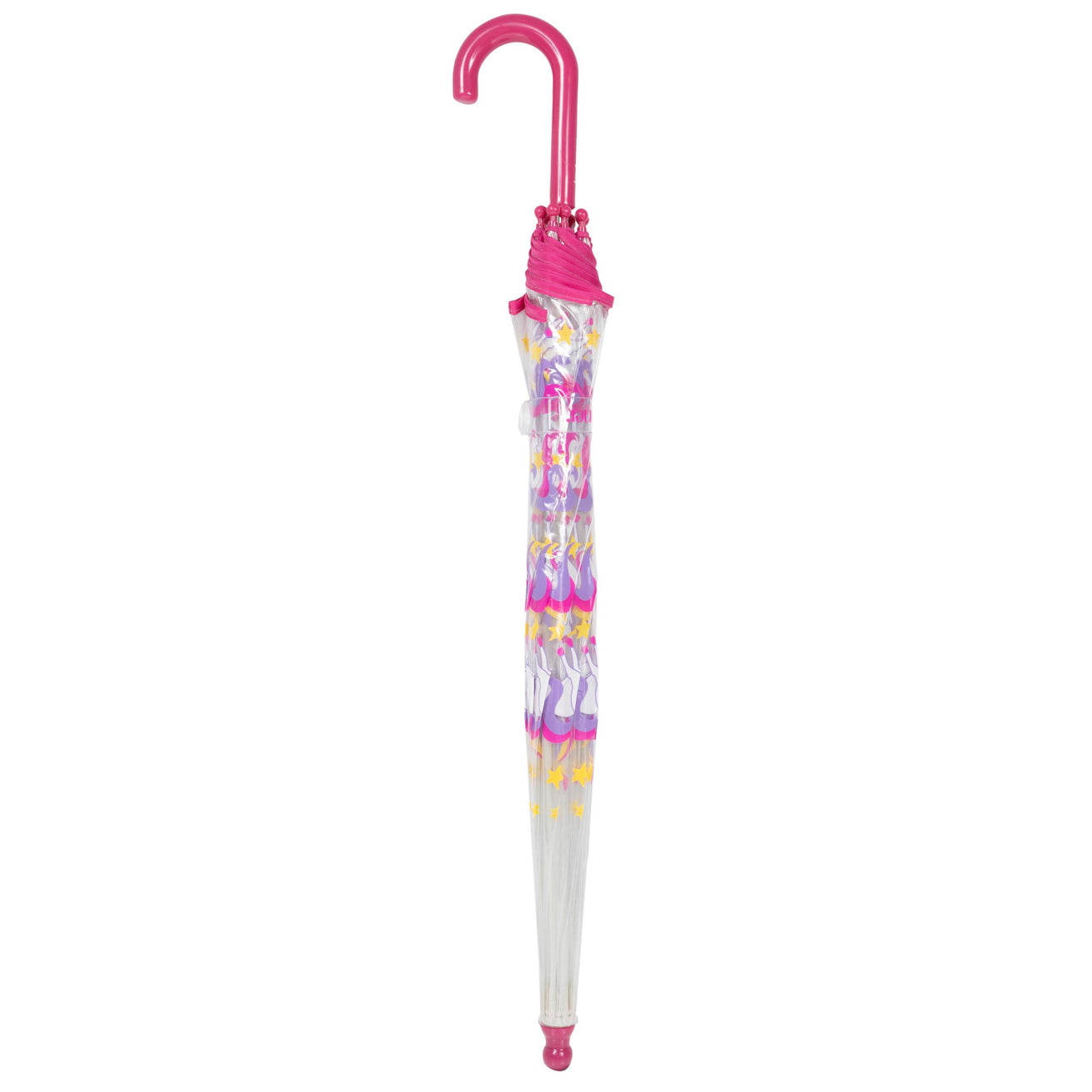Paraguas Niños transparente PVC/Unicornio estrella