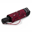 Parapluie Mini Auto Bandana Bordeaux