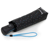Parapluie Mini Auto Noir mini pois - Isotoner