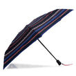 Parapluie Mini Auto Rayure Petit Cœur Marine
