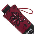 Paraguas Mini Slim Bandana Burdeos