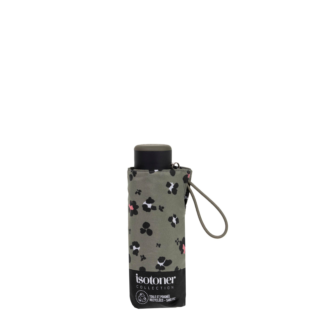 Parapluie Mini Slim Leopard Kaki