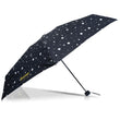 Parapluie Mini Slim Pois Noir/Jaune
