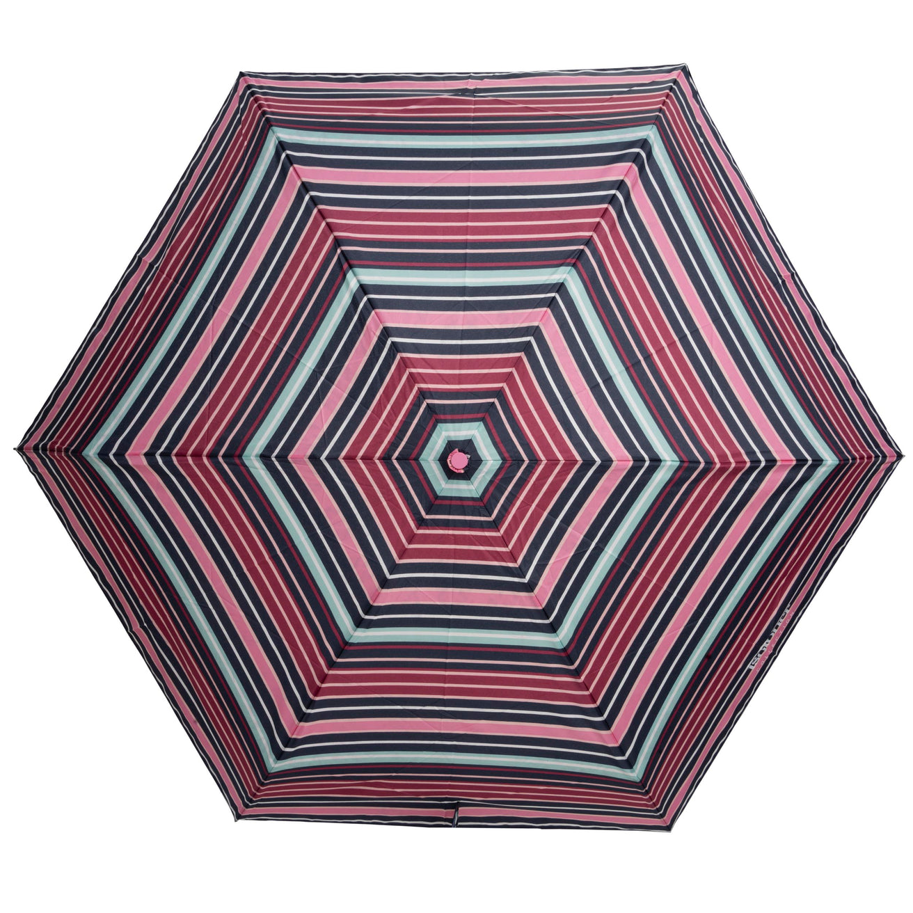 Parapluie Mini Slim Rayures Blush