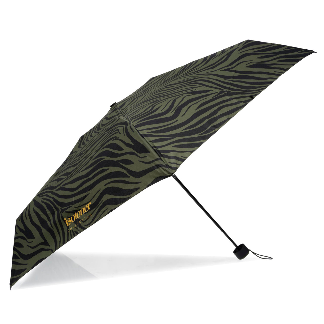 Parapluie Mini Slim Zèbre Kaki