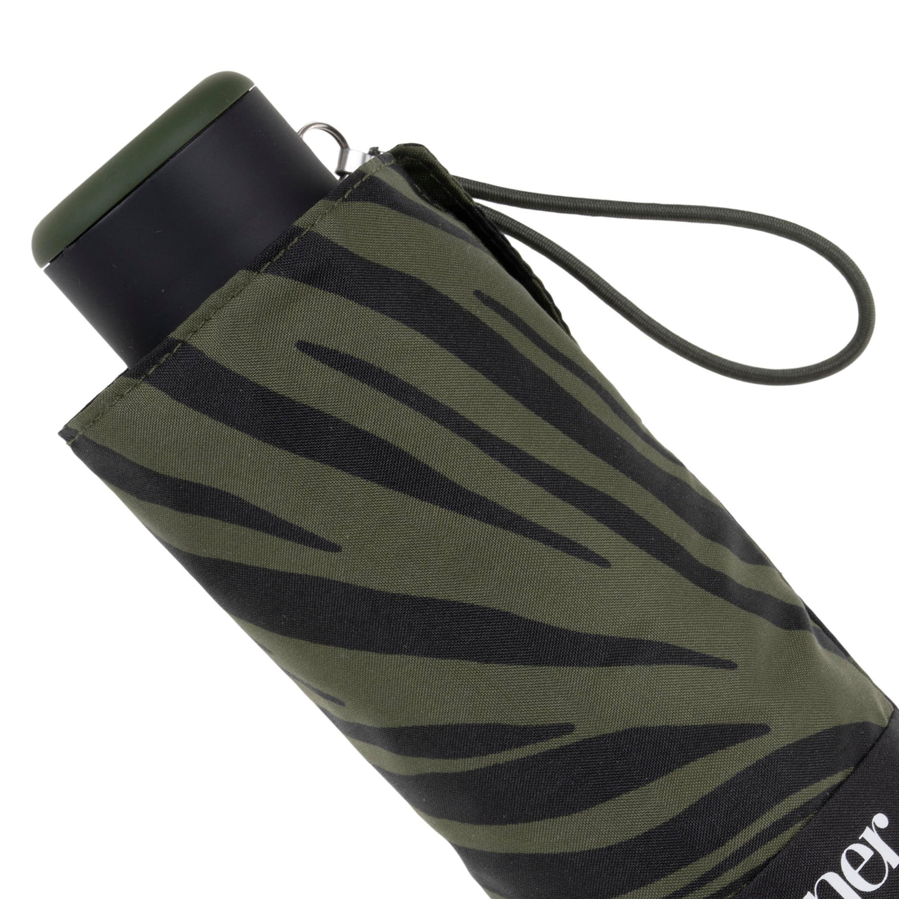 Parapluie Mini Slim Zèbre Kaki