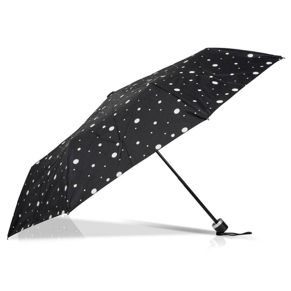 Paraguas Pequeño Precio Mini Lunares Negro/Amarillo - Isotoner