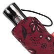 Parapluie X-TRA SOLIDE 28 cm Bandana Bordeaux