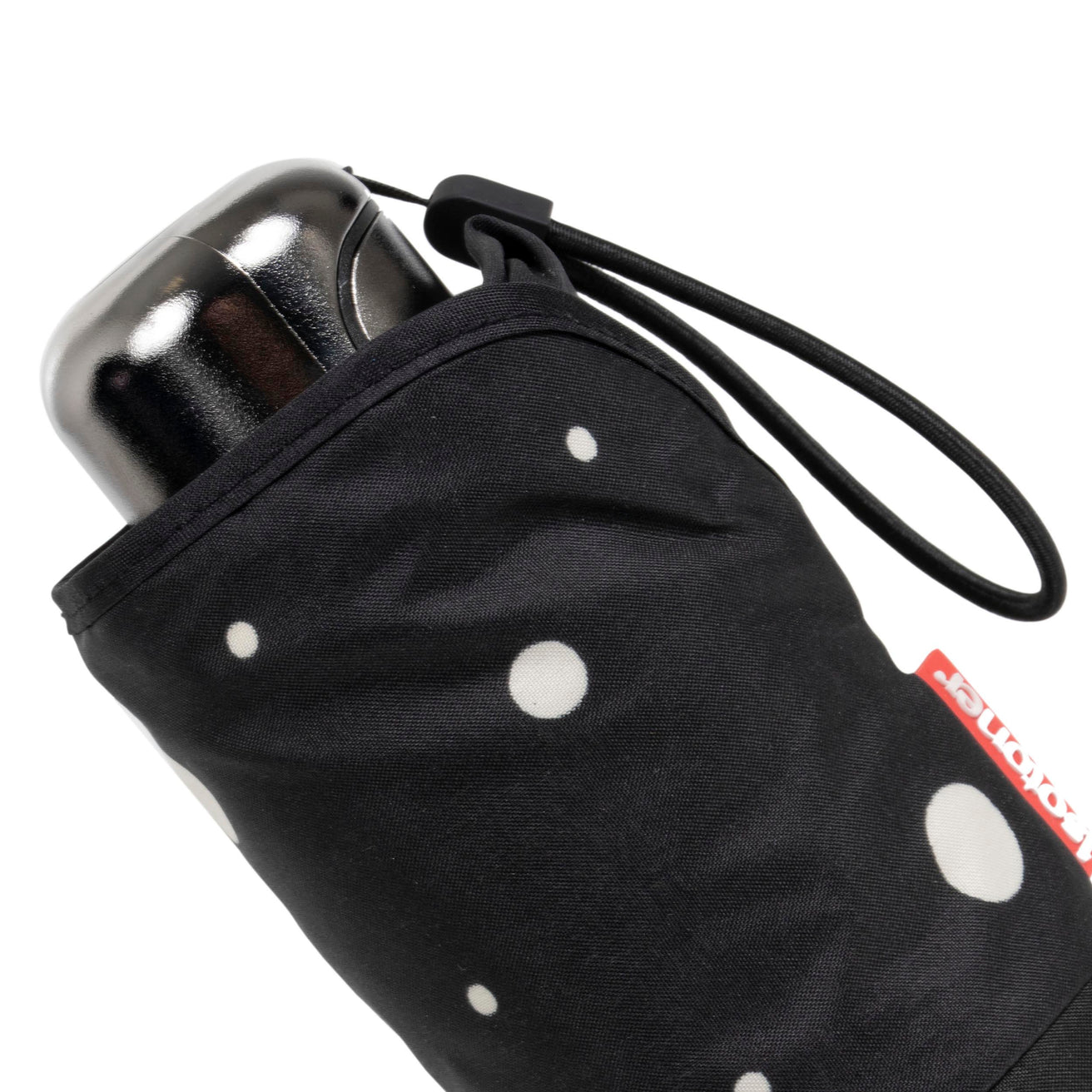 Parapluie X-TRA SOLIDE ALPHA 17,5 cm Pois Noir/Jaune