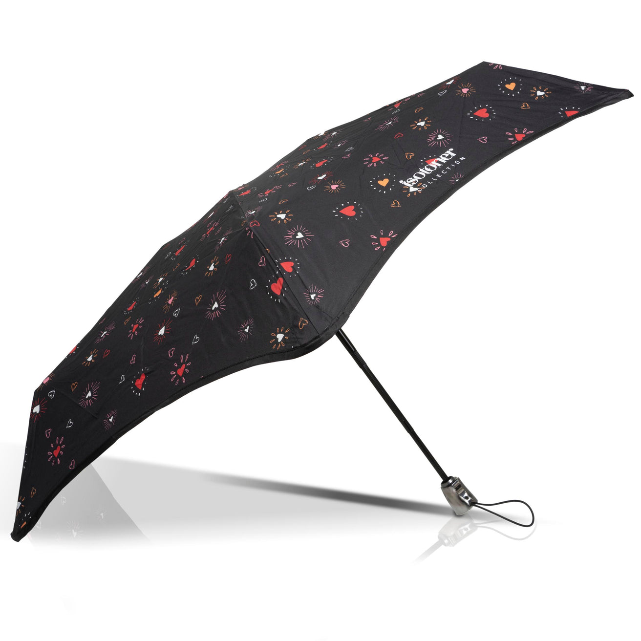 Parapluie X-TRA SOLIDE ALPHA 23 cm Cœur Rouge