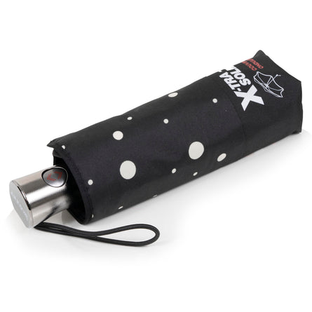 Parapluie X-TRA SOLIDE ALPHA 23 cm Pois Noir/Jaune - Isotoner