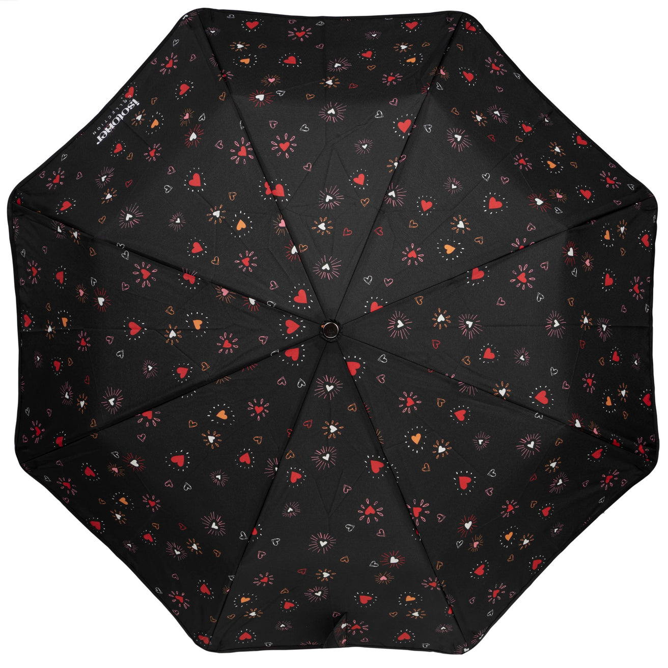 Parapluie X-TRA SOLIDE ALPHA 28 cm Coeur Rouge