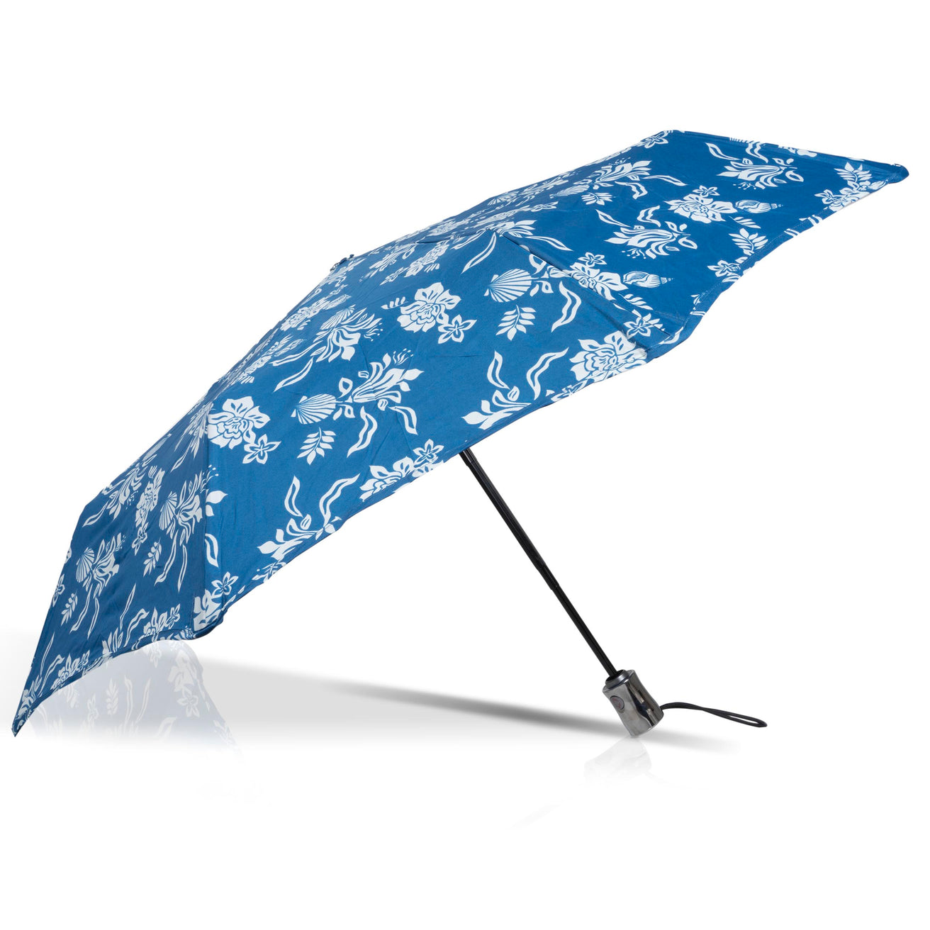 Parapluie X-TRA SOLIDE ALPHA 28 cm Fleur Coquillage Bleu