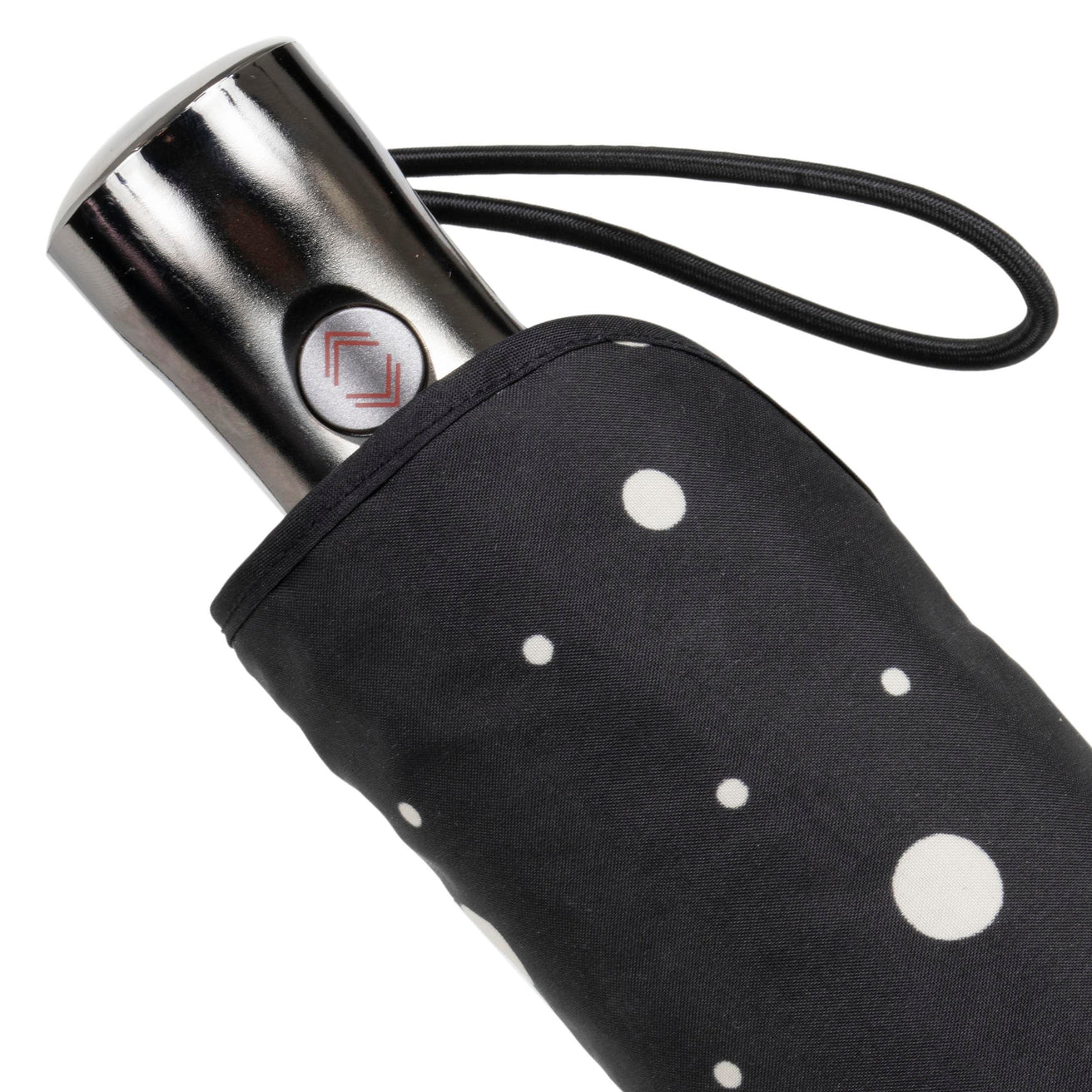 Parapluie X-TRA SOLIDE ALPHA 28 cm Pois Noir/Jaune