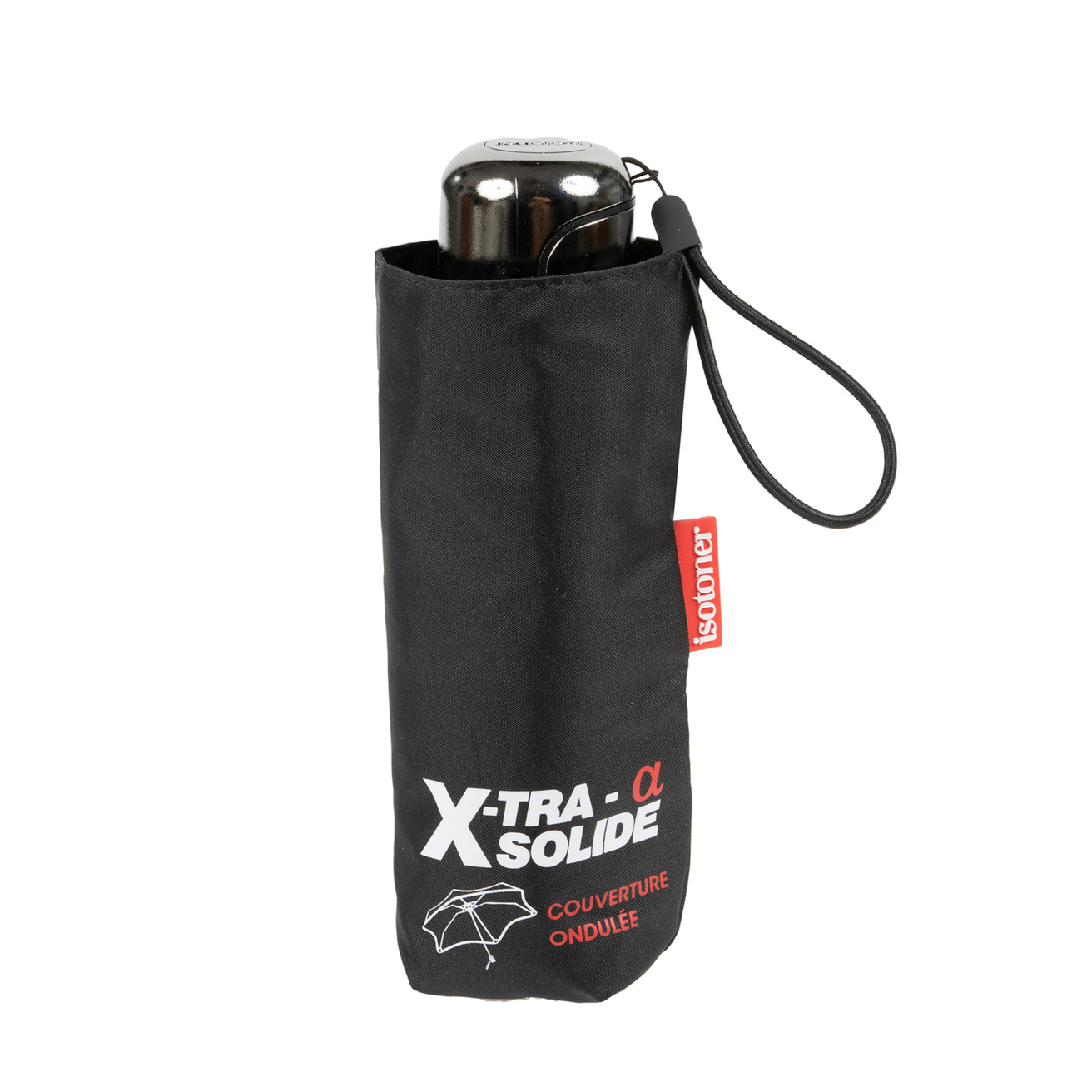Paraguas X-TRA RESISTENTE ALPHA 17,5 cm Negro