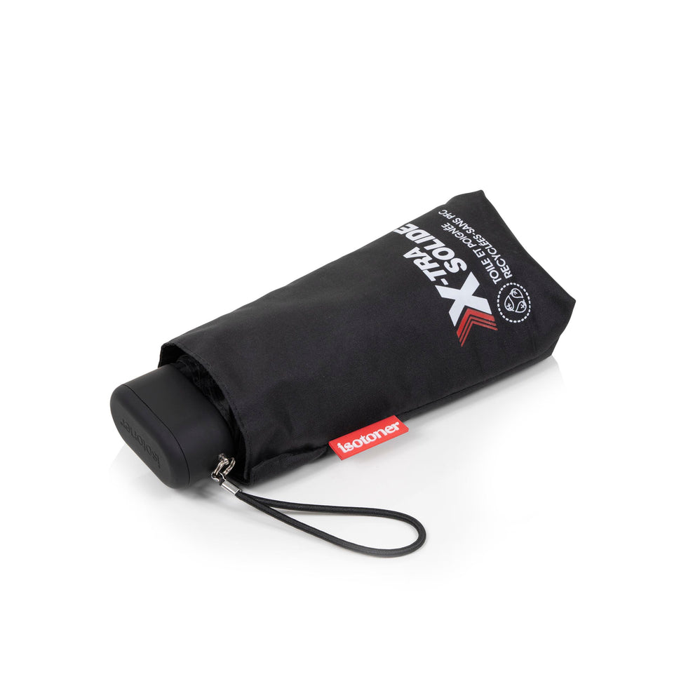 Parapluie X-TRA SOLIDE ULTRA-PLAT Noir - Isotoner
