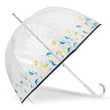 Parapluie cloche transparent PVC/Hirondelles