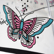 Paraguas Transparente PVC/Mariposa rosa