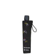 Parapluie ombrelle Noir Petites Fleurs UPF50+
